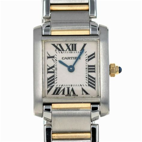 cartier tank francaise watch women& 39|pre owned cartier tank francaise.